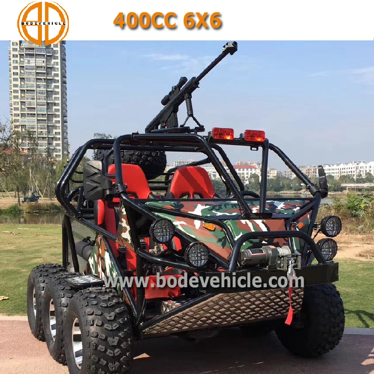 Bode New 6X6 400cc 500cc Gas off Road Buggy Go Kart for Sale