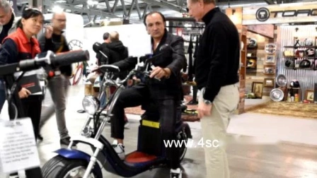 Prezzo economico all'ingrosso Migliore 350W 2000W 3000W 60V 72V Motocicletta per adulti 2 ruote EEC Solar Smart Electric Vehicle Beach Moto Citycoco City Coco E PRO Scooter